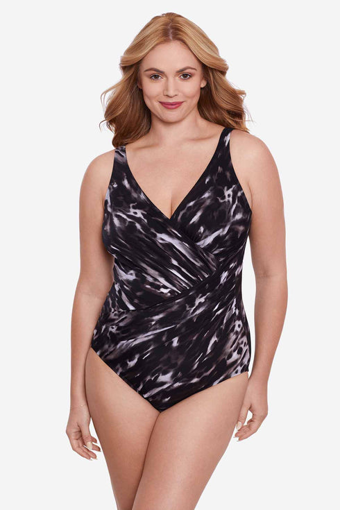 MiracleSuit Tempest Women Oceanus Plus Size One Piece